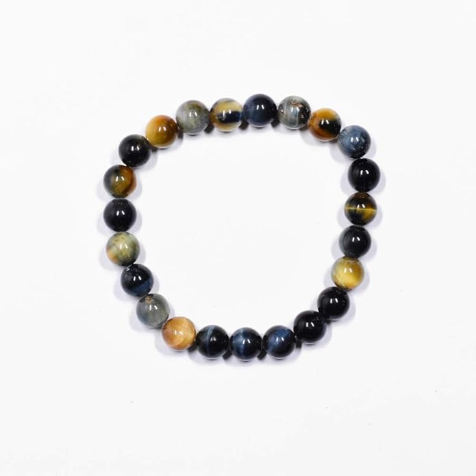 7 Chakra Healing Crystal Bracelet | Multicolor Natural Stone Bead Bracelet | Energy Balance Bracelet for Men & Women