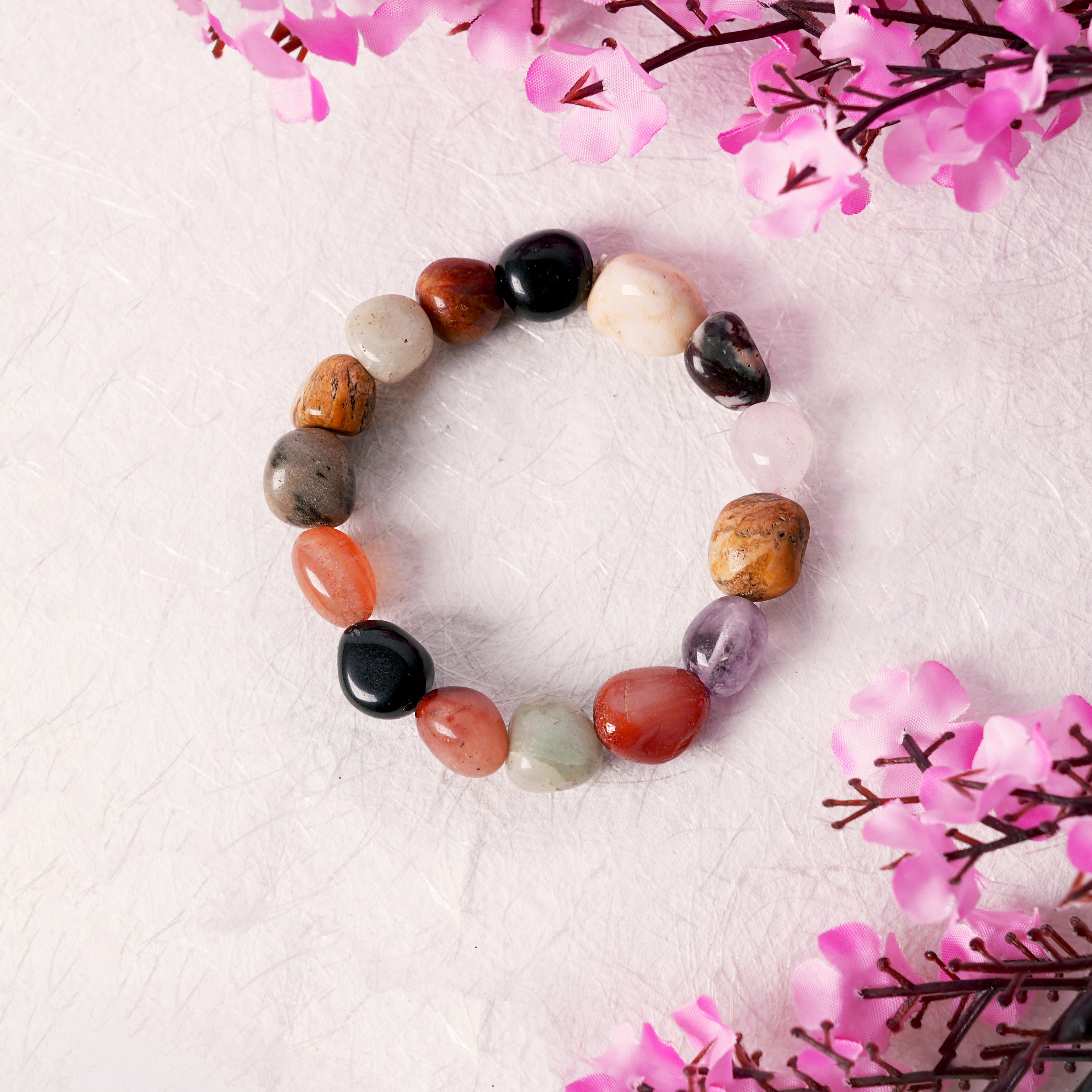 Mixed Gemstone Bracelet – Healing & Energy Jewelry for Men & Women