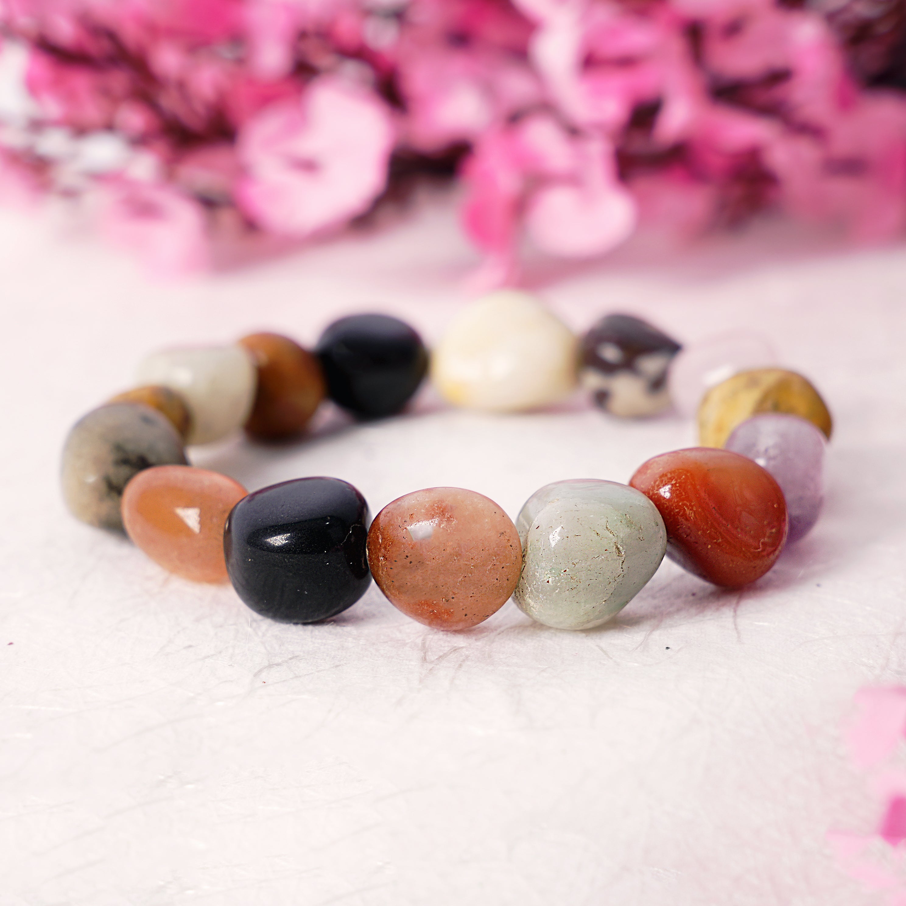 Mixed Gemstone Bracelet – Healing & Energy Jewelry for Men & Women
