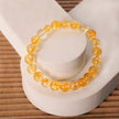 Citrine Beaded Bracelet – Prosperity, Energy & Positive Vibes Jewelry for Men & Women
