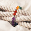 7-Chakra Healing Bracelet with Gemstone Beads – Spiritual Energy & Balance Jewelry for Men & Women