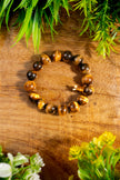 Tiger’s Eye Beaded Bracelet – Protection, Confidence & Positive Energy Jewelry for Men & Women
