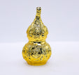 Golden Feng Shui Wu Lou Showpiece | Lucky Wealth & Health Symbol for Home and Office Decor