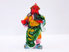 Chinese Warrior God Statue – Guan Yu Idol Resin Showpiece | Feng Shui Protection Decor & Gift Item