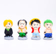 Anime Mini Action Figurines Set – Cute Cartoon Resin Collectible Toys | Desk Decor & Gift Item