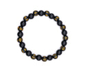 Black Tibetan Om Bracelet | Spiritual Mantra Beaded Bracelet for Men & Women | Stylish Meditation & Healing Bracelet