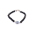 Black Onyx Evil Eye Bracelet – Beaded Nazar Protection Bracelet for Positivity, Style & Good Luck