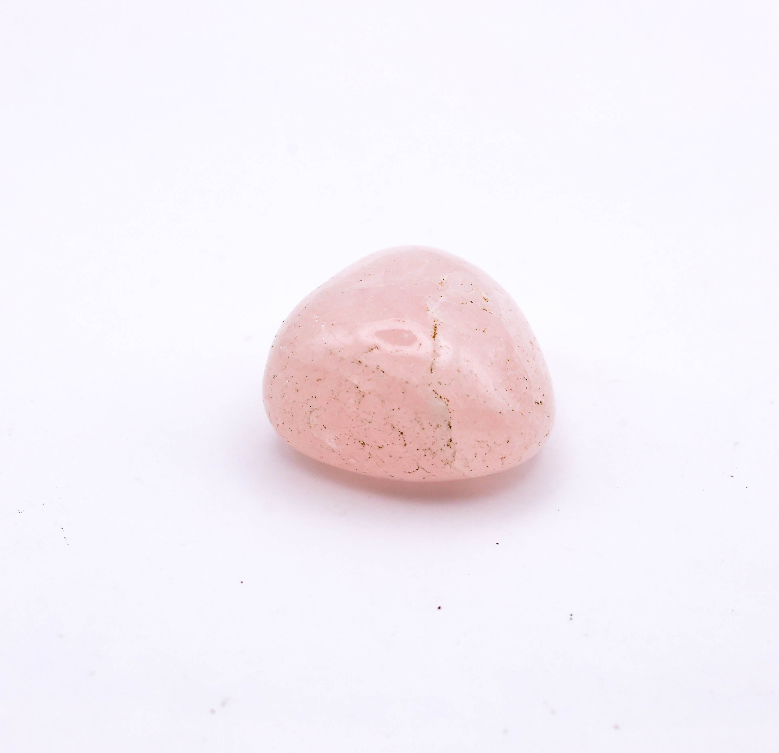 Natural Rose Quartz Tumbled Stone – Pink Healing Crystal for Love, Calm Energy & Meditation