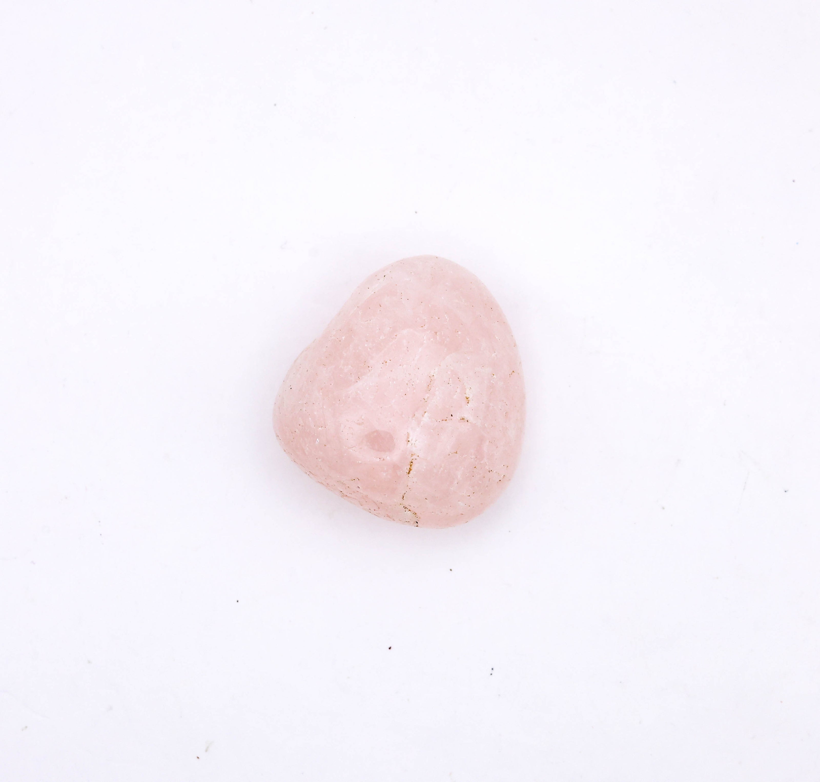 Natural Rose Quartz Tumbled Stone – Pink Healing Crystal for Love, Calm Energy & Meditation