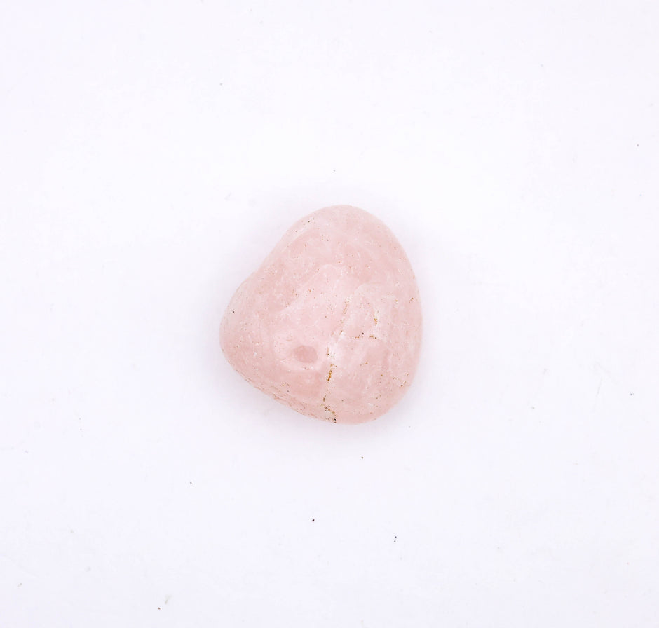 Natural Rose Quartz Tumbled Stone – Pink Healing Crystal for Love, Calm Energy & Meditation