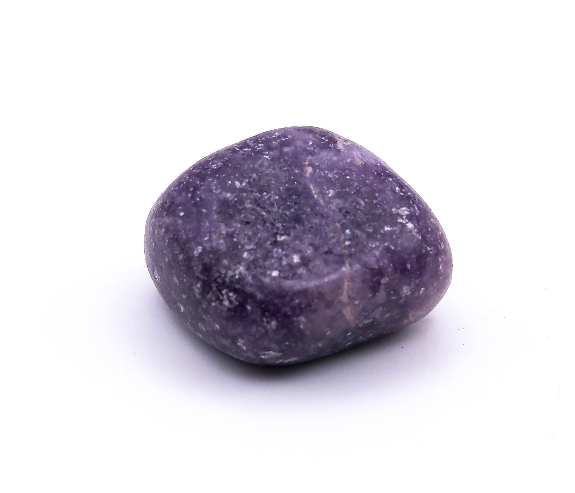 Natural Lepidolite Tumbled Stone – Purple Healing Crystal for Calm, Peace & Meditation