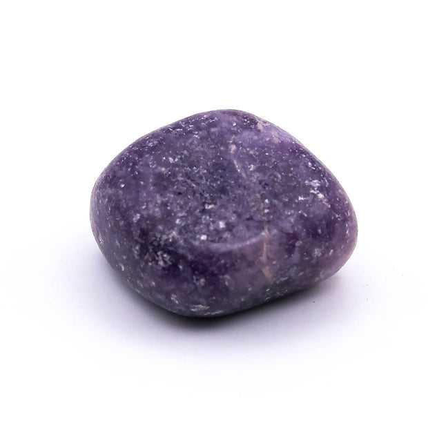 Natural Lepidolite Tumbled Stone – Purple Healing Crystal for Calm, Peace & Meditation