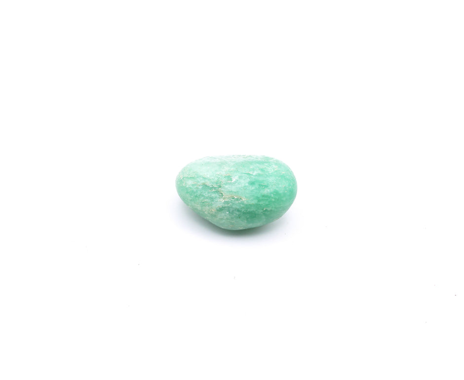 Natural Amazonite Tumbled Stone – Green Healing Crystal for Calm Energy, Meditation & Décor