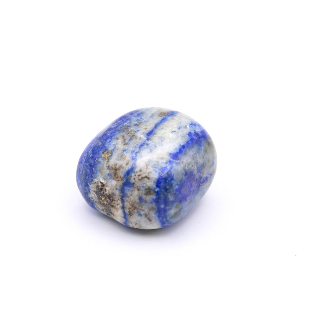 Lapis Lazuli Tumbled Stone – Polished Blue Healing Crystal for Wisdom, Confidence, Focus & Positive Energy