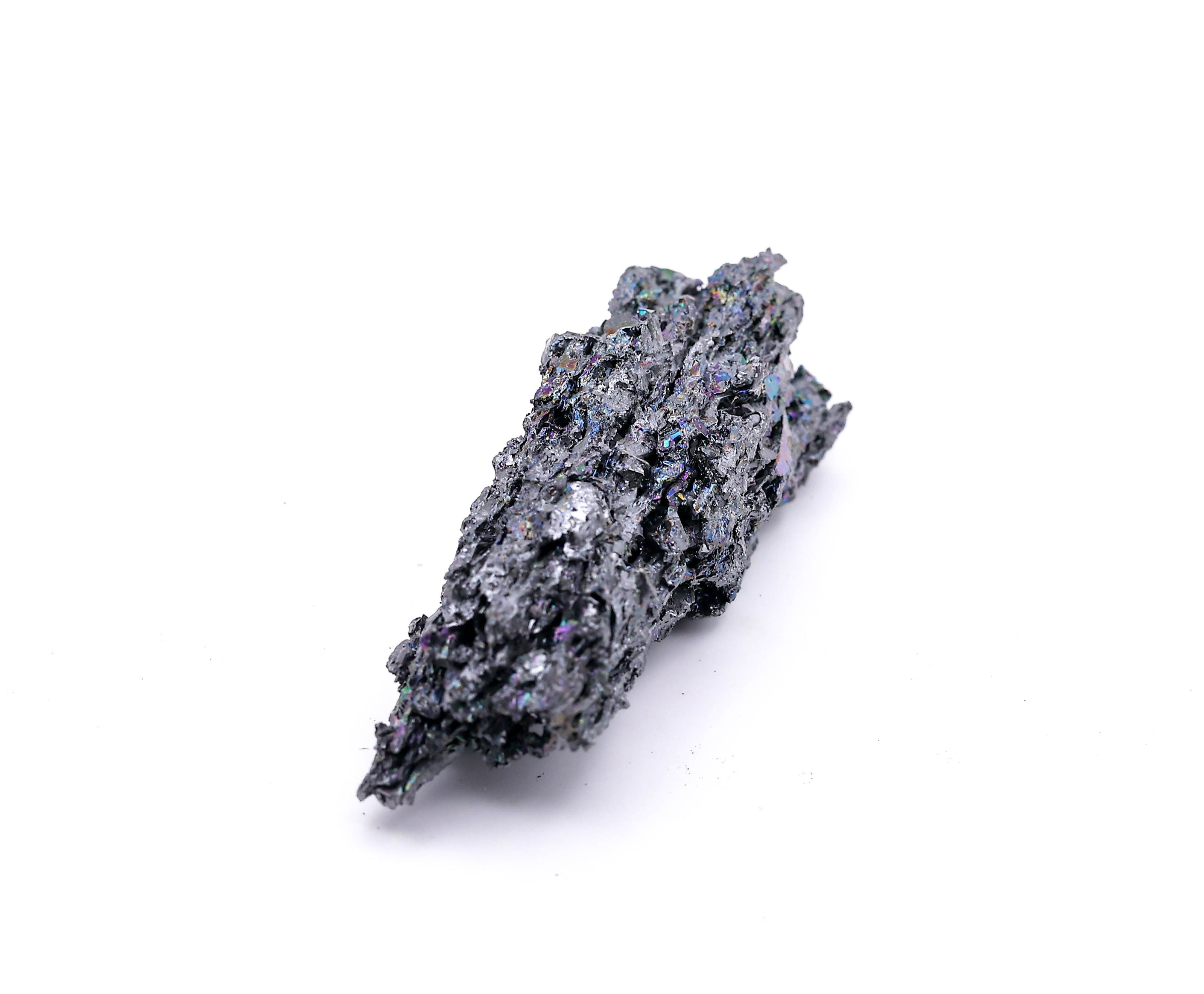 Natural Raw Black Protection Crystal – Rough Metallic Healing Stone for Grounding, Energy Cleansing & Positive Vibes