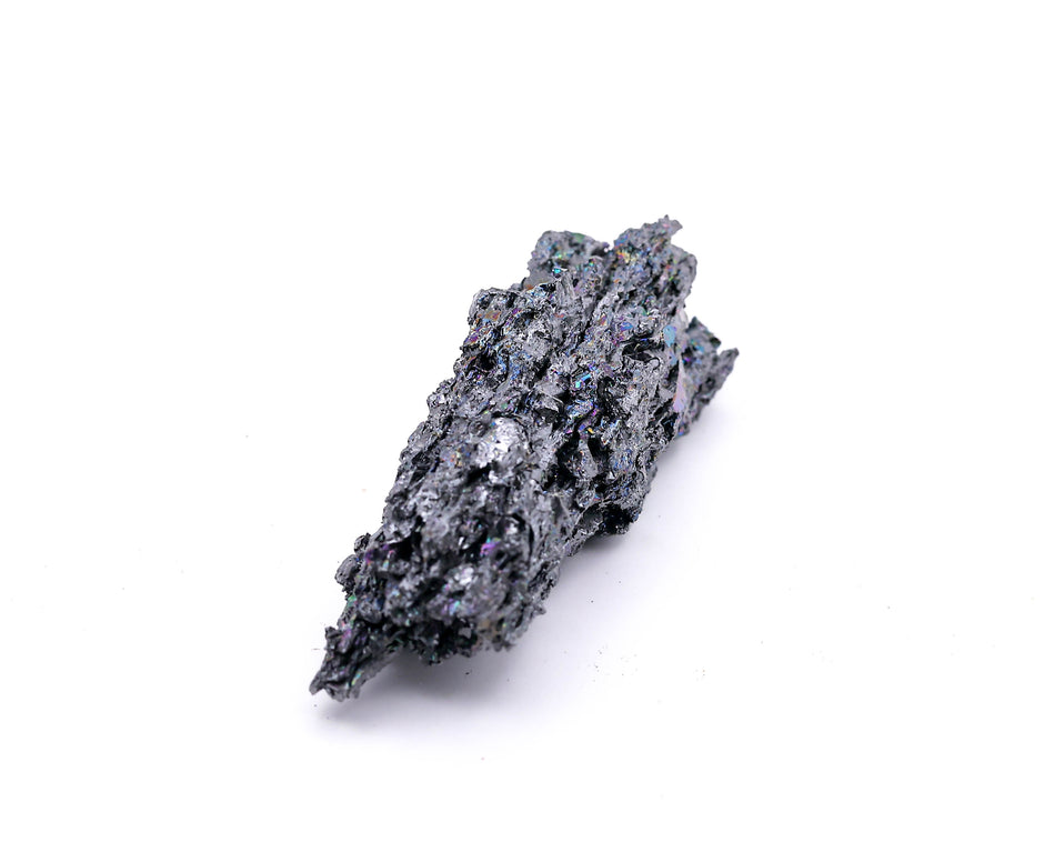 Natural Raw Black Protection Crystal – Rough Metallic Healing Stone for Grounding, Energy Cleansing & Positive Vibes