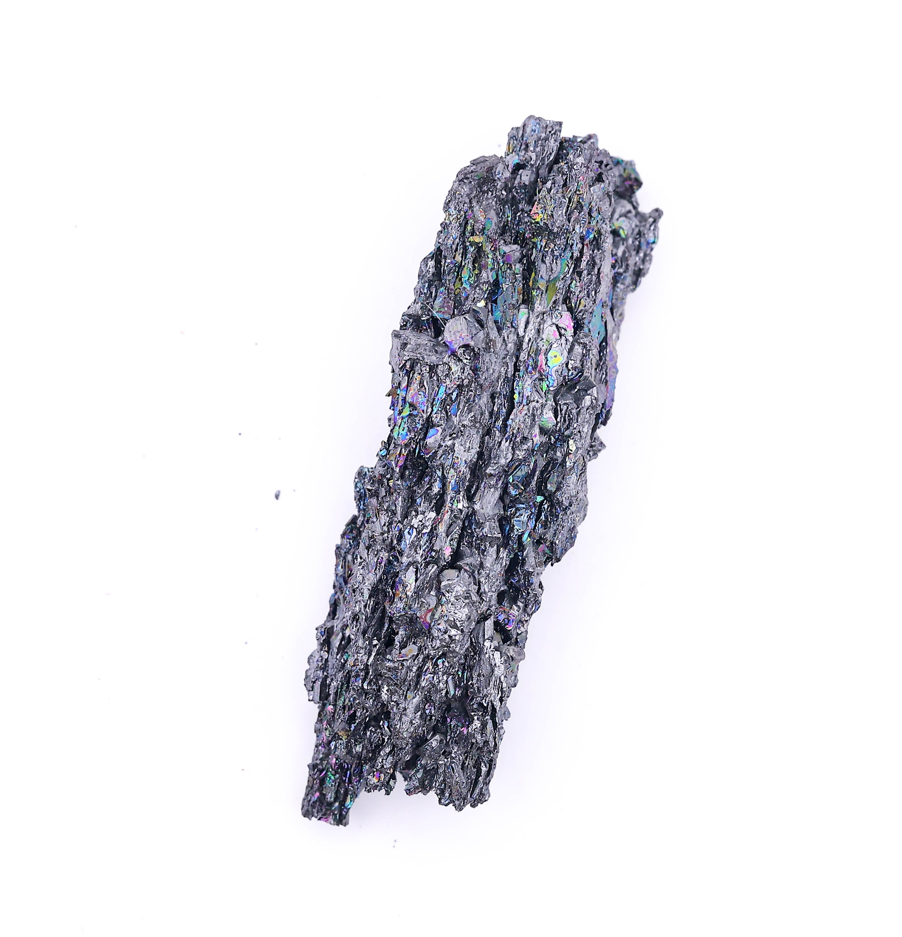 Natural Raw Black Protection Crystal – Rough Metallic Healing Stone for Grounding, Energy Cleansing & Positive Vibes