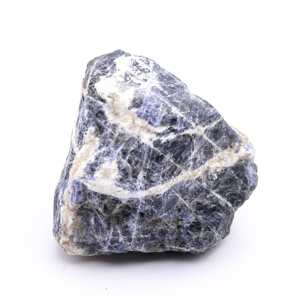 Natural Raw Sodalite Stone – Rough Blue Healing Crystal for Calm Mind, Focus, Confidence & Positive Energy