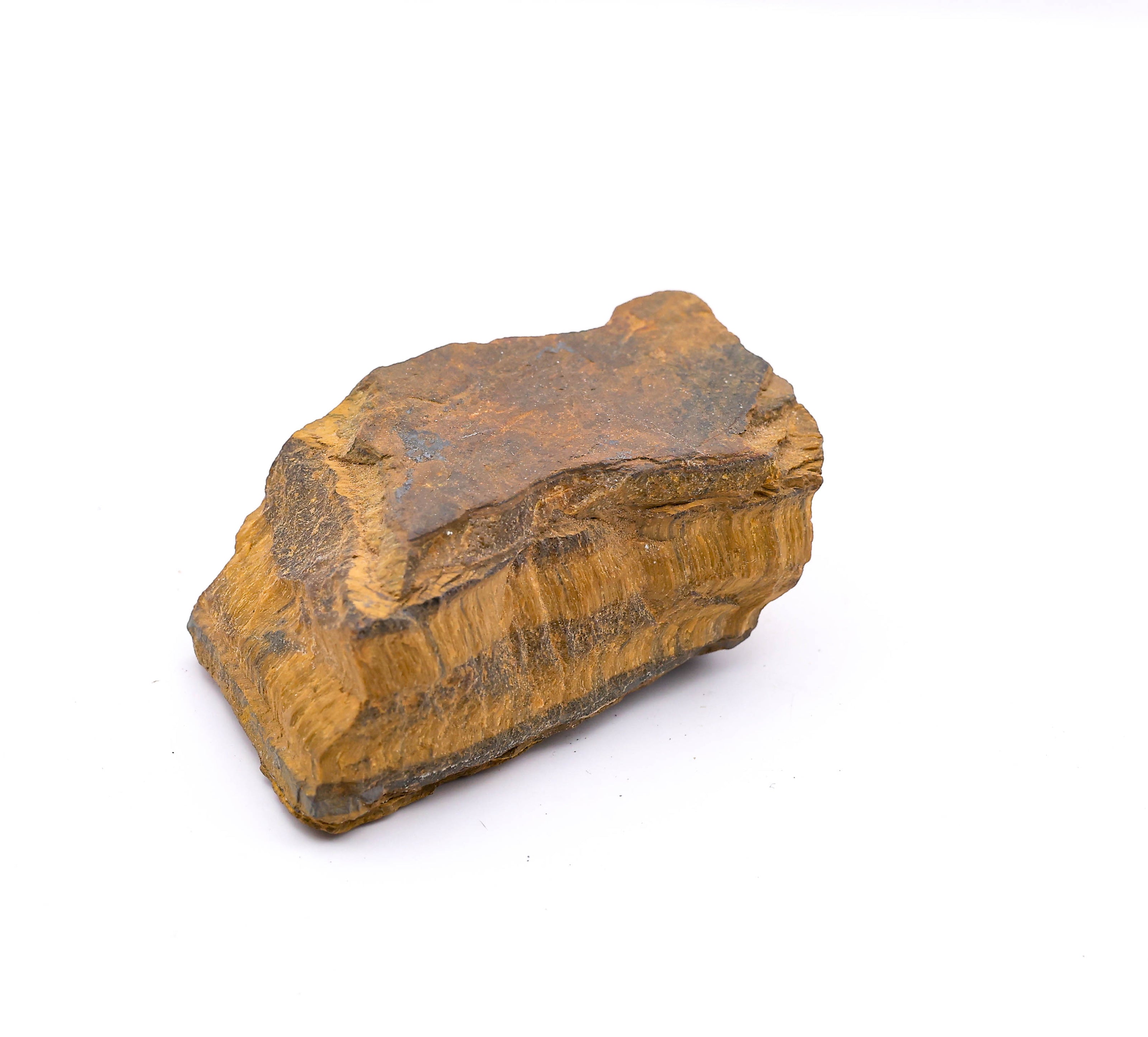 Natural Raw Tiger Eye Stone – Rough Healing Crystal for Confidence, Protection, Wealth & Positive Energy