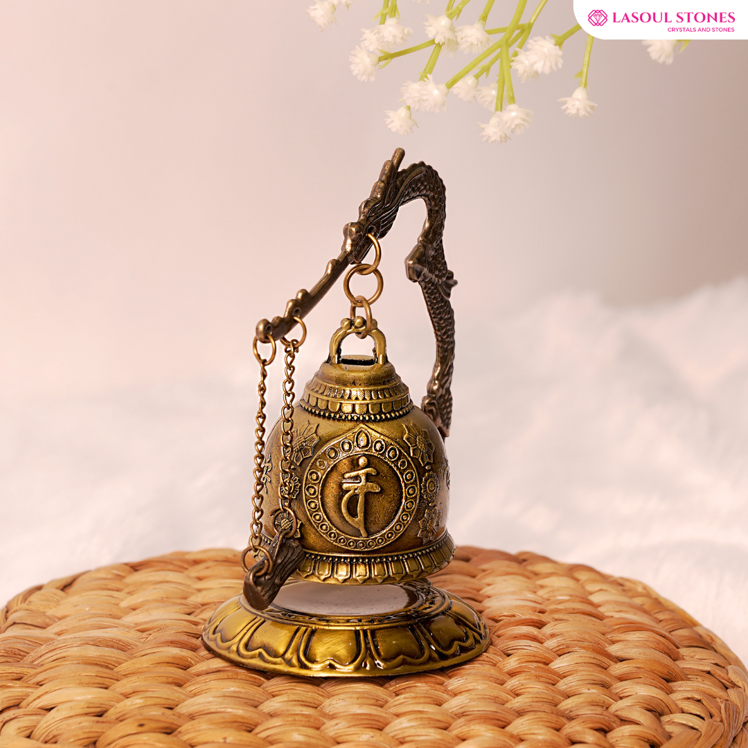 Vintage Dragon Incense Burner with Hanging Chain | Antique Metal Aroma Diffuser for Home Decor & Meditation