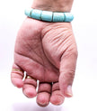 Natural Turquoise Bracelet – Handmade Stone Jewelry for Protection & Style