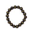 Natural Lava Stone Bracelet for Men & Women – Handmade Black Volcanic Bead Stretch Bracelet