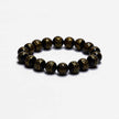 Natural Lava Stone Bracelet for Men & Women – Handmade Black Volcanic Bead Stretch Bracelet