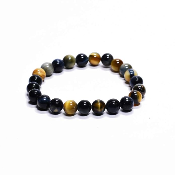 7 Chakra Healing Crystal Bracelet | Multicolor Natural Stone Bead Bracelet | Energy Balance Bracelet for Men & Women