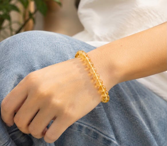 Citrine Bracelet – Prosperity, Energy & Positive Vibes Jewelry for Men & Women