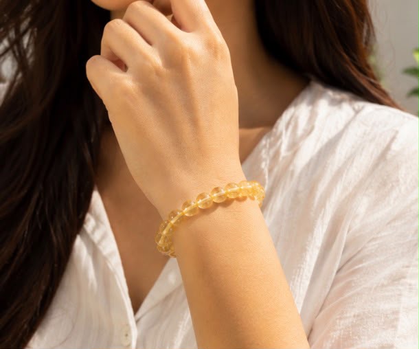 Citrine Bracelet – Prosperity, Energy & Positive Vibes Jewelry for Men & Women