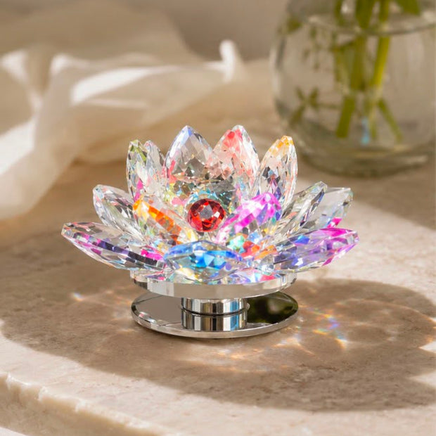 Crystal Lotus – Feng Shui Home Decor & Positive Energy Gift
