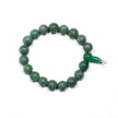 Natural Green Jade Bracelet – Handmade Healing Stone Bead Bracelet for Peace, Luck & Protection