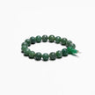 Natural Green Jade Bracelet – Handmade Healing Stone Bead Bracelet for Peace, Luck & Protection