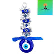 Evil Eye Hanging Wall Decor with Blue Nazar Protection Charm | Home Entrance Lucky Hanging & Gift Item