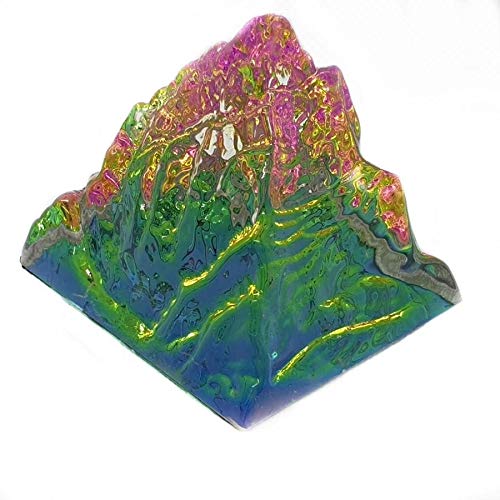 Iridescent Crystal Mountain – Decorative Energy Healing & Home Decor Sculpture