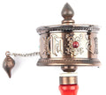 Tibetan Handheld Prayer Wheel – Traditional Buddhist Spiritual & Meditation Tool