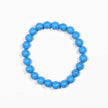 Natural Turquoise Beaded Bracelet – Handmade Stone Jewelry for Protection & Positive Energy