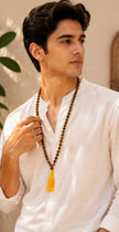 Tiger Eye Mala Necklace –  Meditation Beads for Protection & Positive Energy